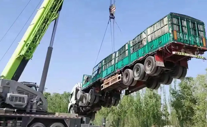 曲阜道路脱困救援案例
